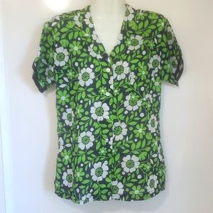 Vera Bradley button front shirt final price